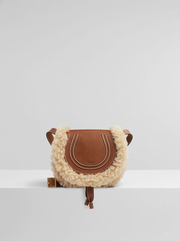 Chloé Bolsos Mujer Marcie Rojas Suede RFHL18642